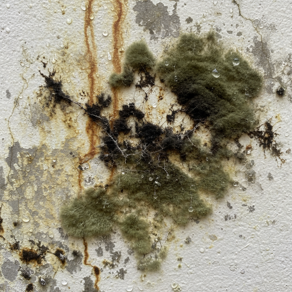 mold on walls